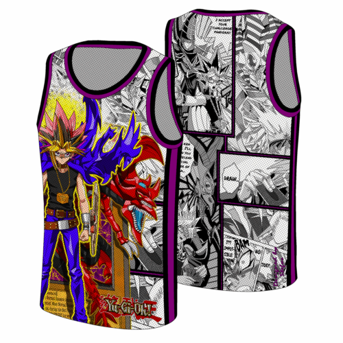 Jersey Tank Top Yu-Gi-Oh with Slifer the Sky Dragon