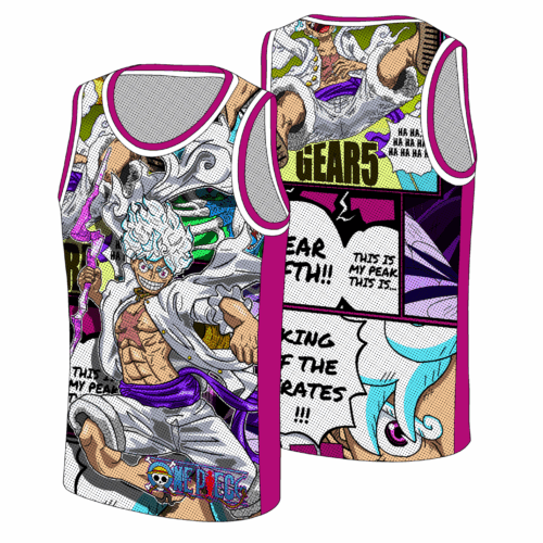 Jersey Tank Top Luffy Gear 5