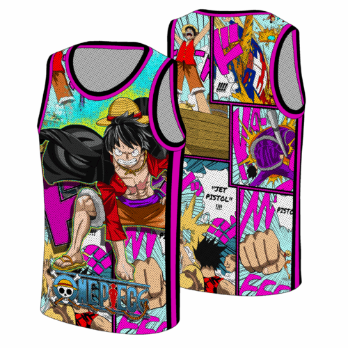 Jersey Tank Top Luffy 2nd Gear