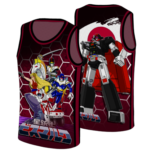 Jersey Tank Top Saber Rider