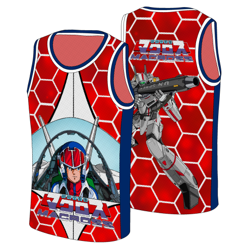 Jersey Tank Top Macross Robotech