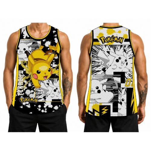 Jersey Tank Top Pikachu