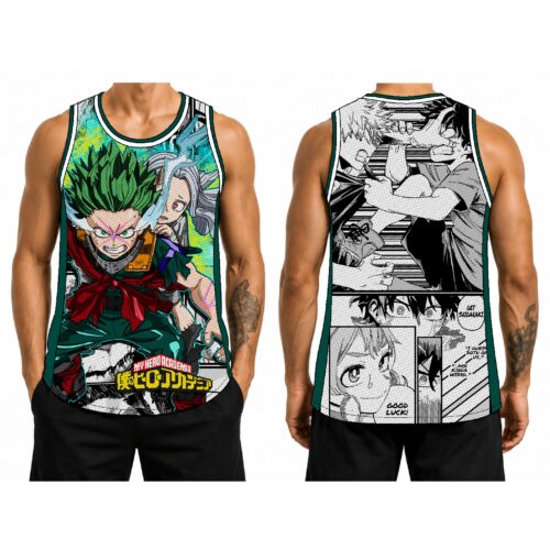 Jersey Tank Top My Hero Academia Super Deku