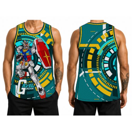 Jersey Tank Top Gundam