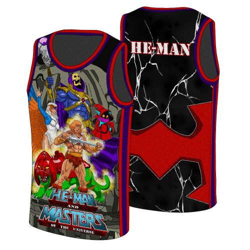 Jersey Tank Top He-Man and the Masters of The Universe