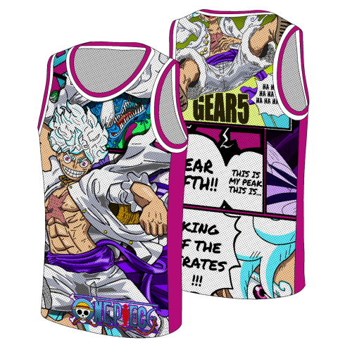 Jersey Tank Top Luffy Gear 5