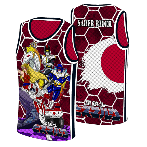 Jersey Tank Top Saber Rider