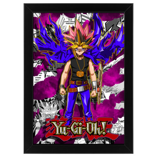 Ξύλινο κάδρο με θέμα το Yu-Gi-Oh