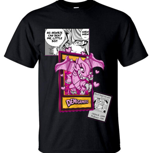 T-Shirt Pink Dragon Demigamers edition
