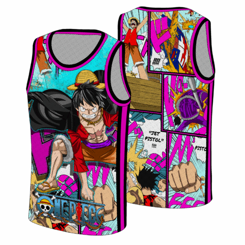Jersey Tank Top Luffy 2nd Gear