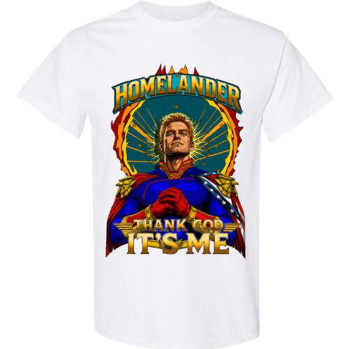 T-Shirt Homelander white edition