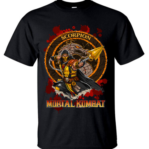 T-Shirt Mortal Kombat Scorpion
