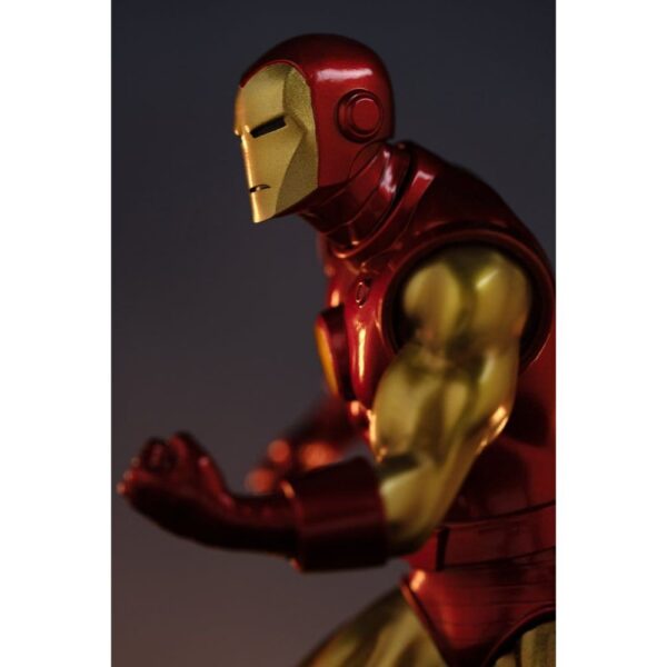 white-iron man close up