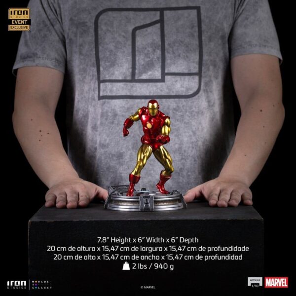 white-ironman dimensions