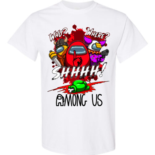 T-Shirt Among Us White edition