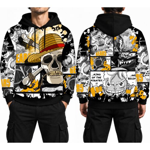 Hoodie One Piece Skull
