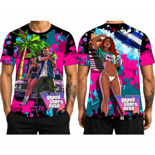 Full Print Tees Grand Theft Auto